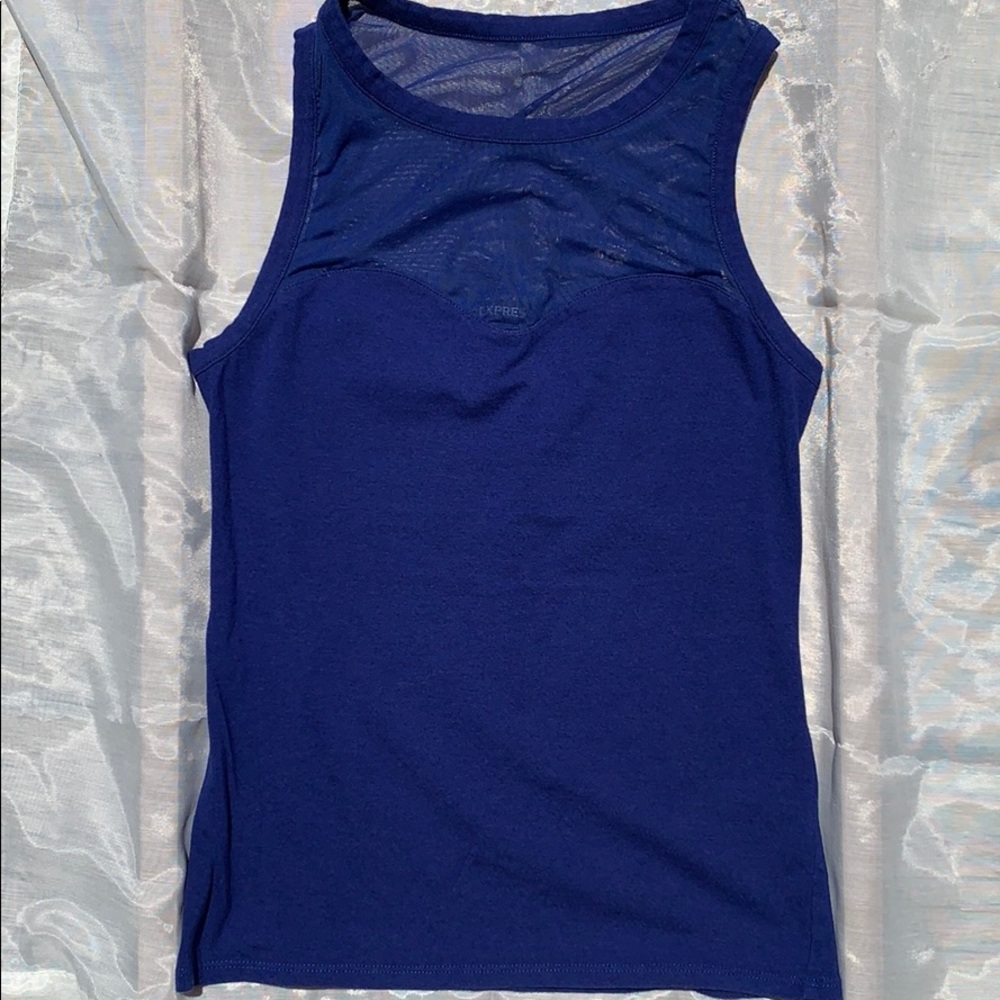 Express Royal blue tank top